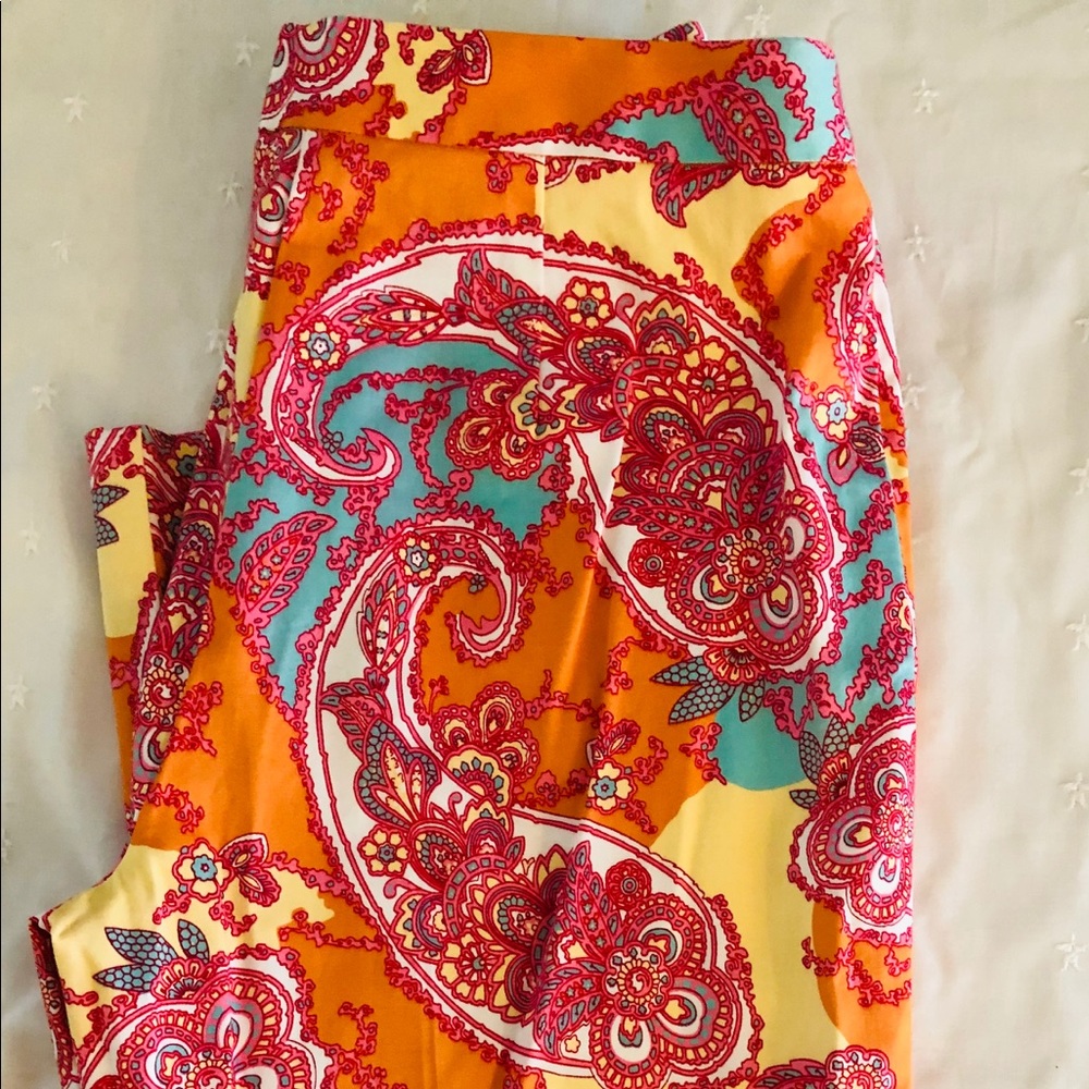 Vintage paisley Harold’s pants size 4